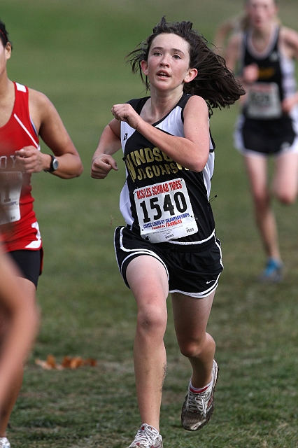 2010NCSXC GD2-2464.JPG - 2010 North Coast Section Cross Country Championships, Hayward High School, Hayward, California